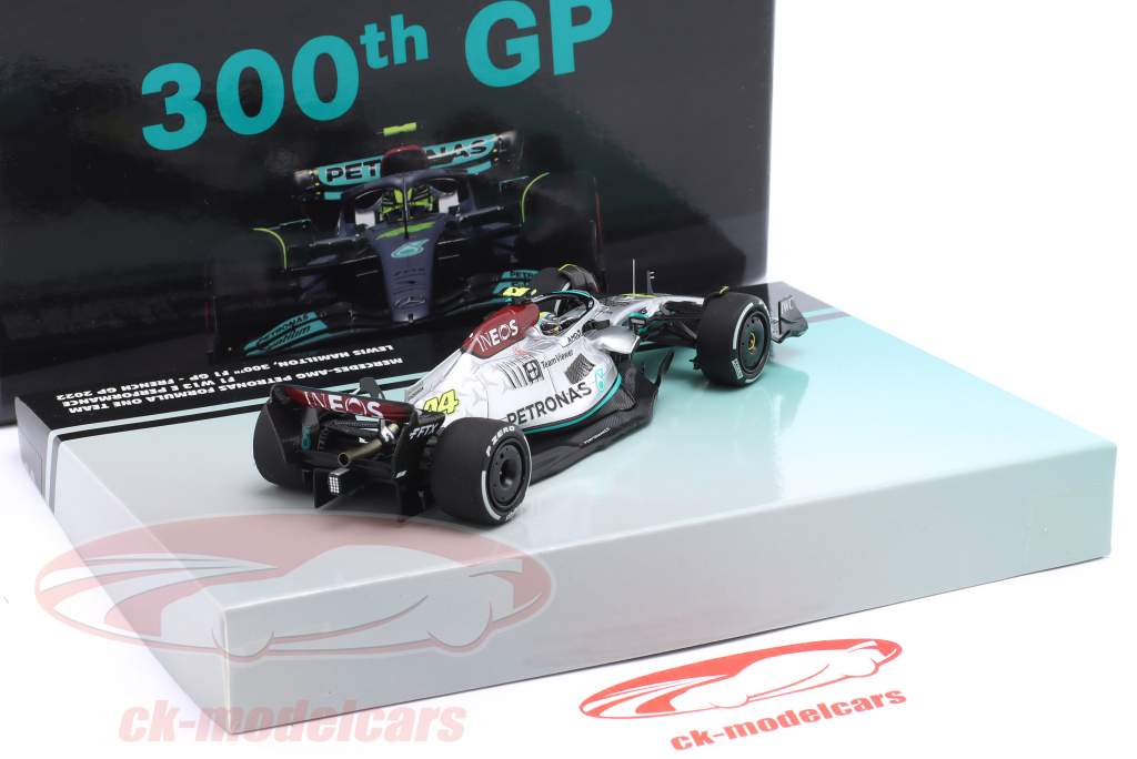 L. Hamilton Mercedes-AMG F1 W13 #44 第二名 法语 GP 公式 1 2022 1:43 Minichamps