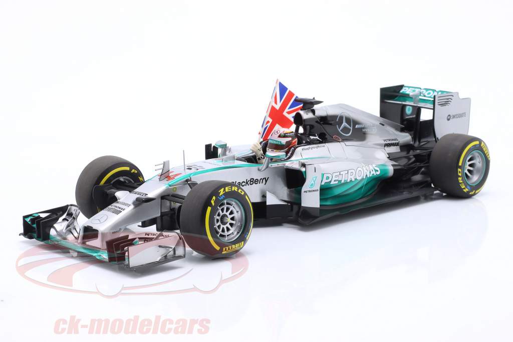 L. Hamilton Mercedes F1 W05 #44 勝者 Abu Dhabi GP 式 1 世界チャンピオン 2014 1:18 Minichamps