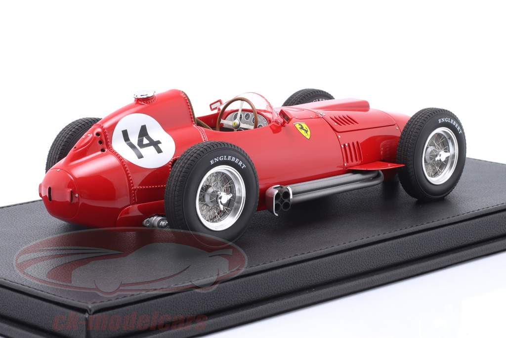 L. Musso Ferrari 801 #14 第二名 大不列颠 GP 公式 1 1957 1:18 GP Replicas