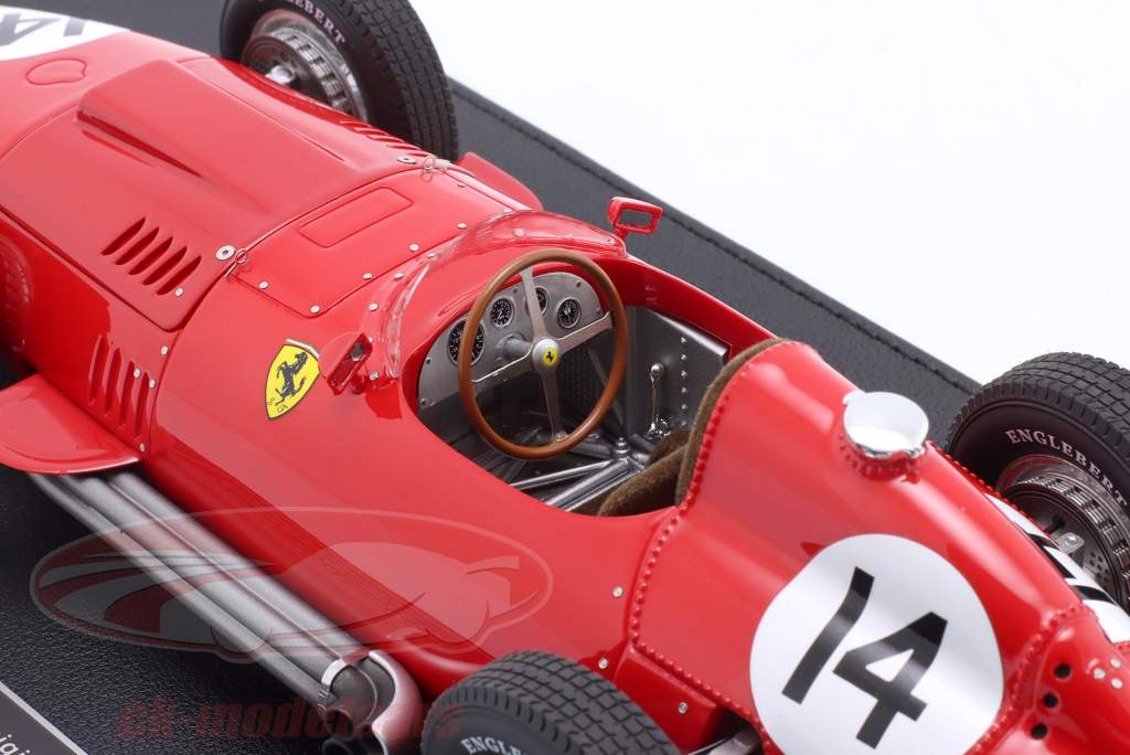 L. Musso Ferrari 801 #14 2nd Großbritannien GP Formel 1 1957 1:18 GP Replicas