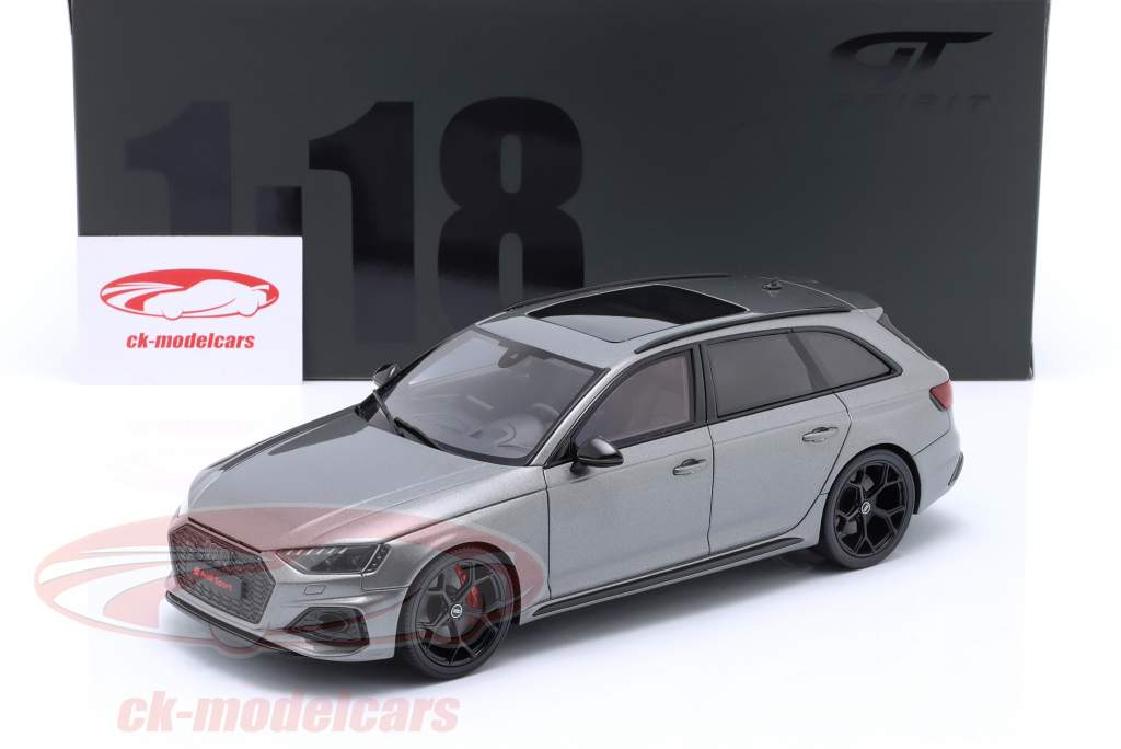 Solido 1:18 Audi RS 4 Avant Competition Daytona grey GT-Spirit  