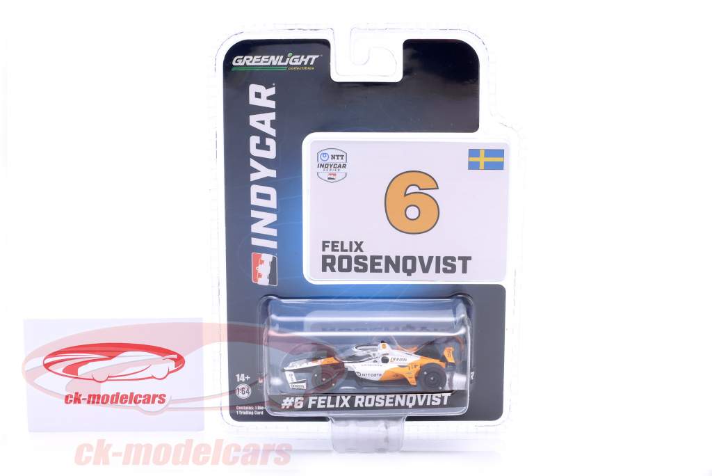 Felix Rosenqvist Chevrolet #6 IndyCar Series 2023 1:64 Greenlight