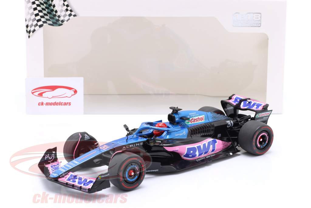 Esteban Ocon Alpine A523 #31 3-й Монако GP формула 1 2023 1:18 Solido