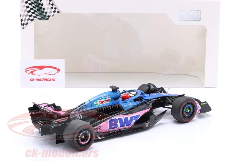 Esteban Ocon Alpine A523 #31 3e Monaco GP formule 1 2023 1:18 Solido