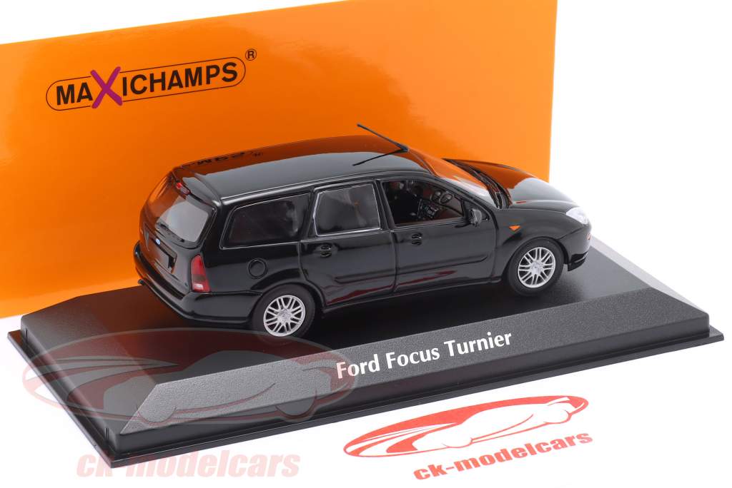 Ford Focus Turnier Ano de construção 1998 preto 1:43 Minichamps