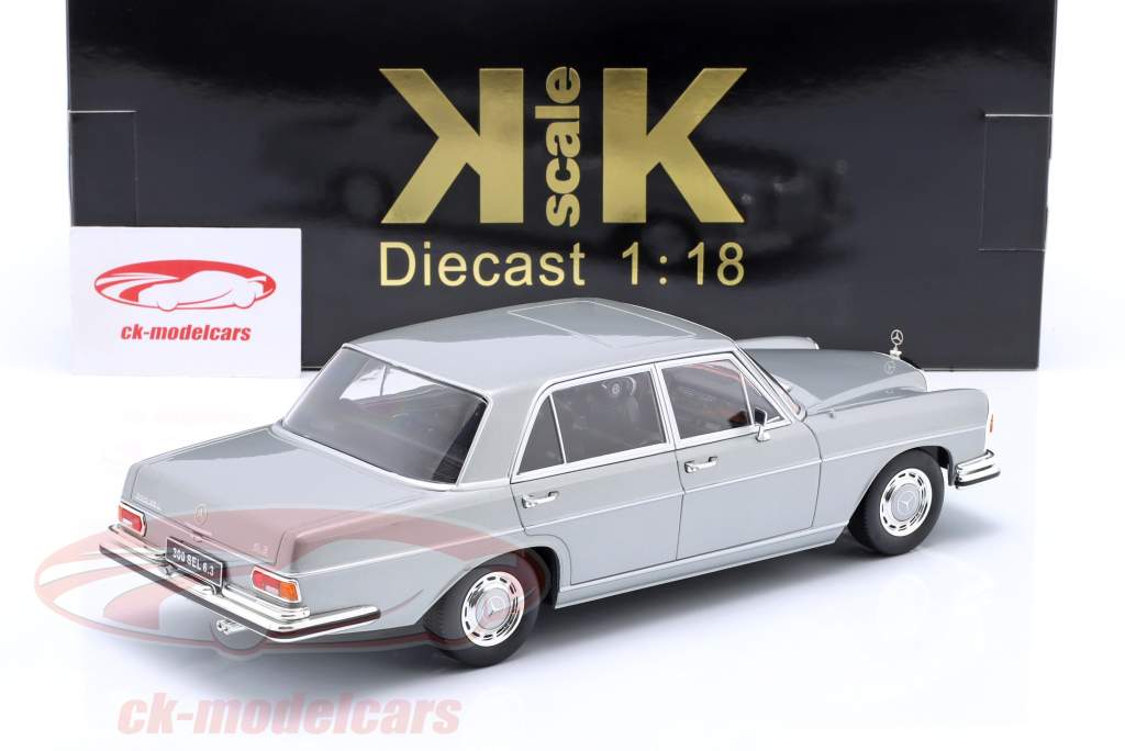 Mercedes-Benz 300 SEL 6.3 (W109) Byggeår 1967-1972 sølv 1:18 KK-Scale