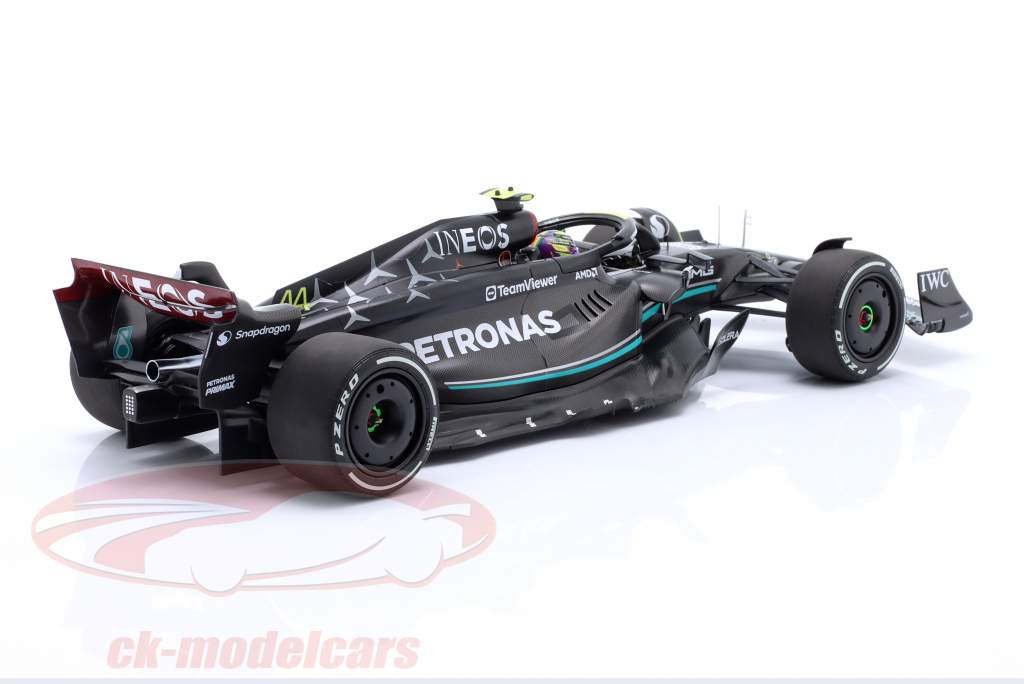 L. Hamilton Mercedes-AMG F1 W14 #44 5th Bahrain GP Formel 1 2023 1:18 Minichamps