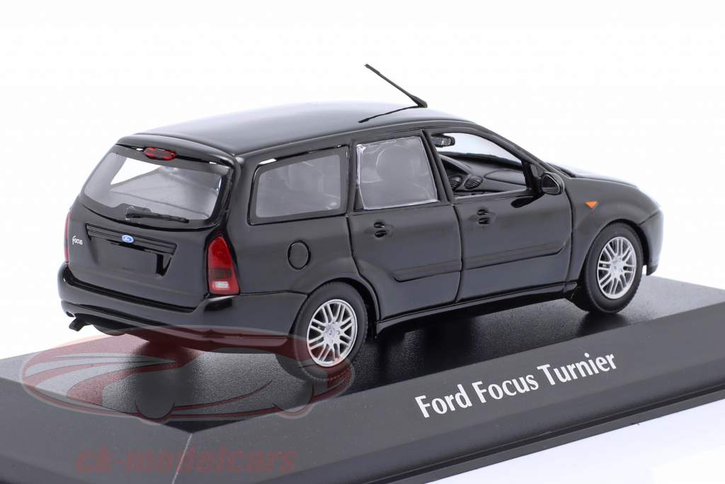 Ford Focus Turnier Baujahr 1998 schwarz 1:43 Minichamps