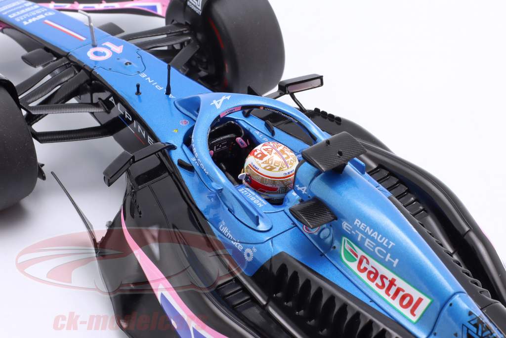 Pierre Gasly Alpine A523 #10 3rd Niederlande GP Formel 1 2023 1:18 Solido