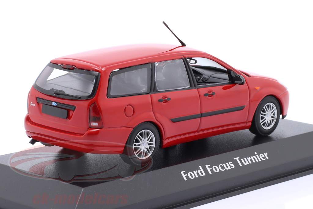 Ford Focus Turnier 建設年 1998 赤 1:43 Minichamps