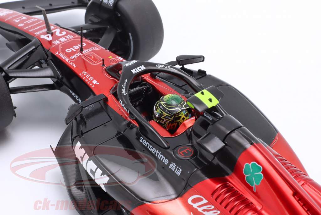 Zhou Guanyu Alfa Romeo C43 #24 australiano GP formula 1 2023 1:18 Solido