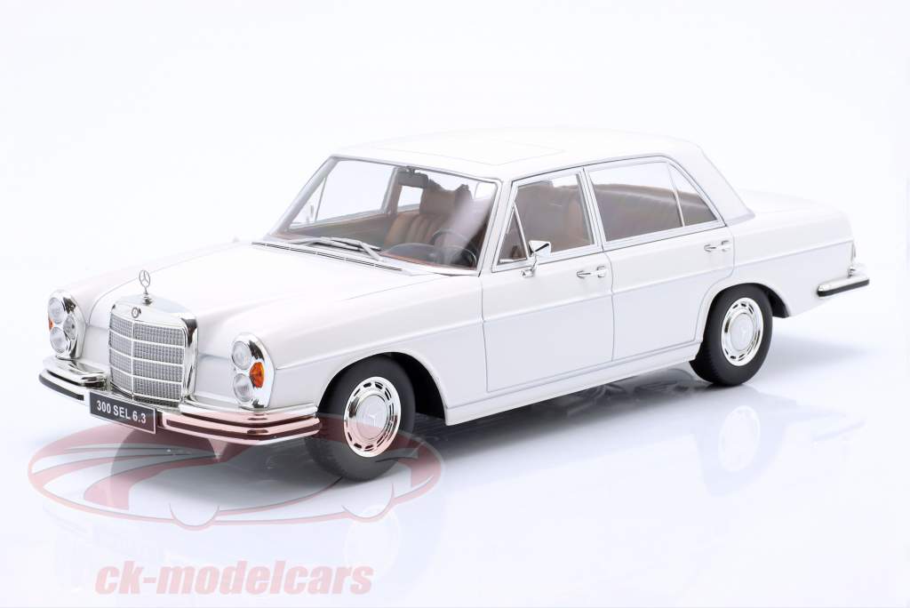 Mercedes-Benz 300 SEL 6.3 (W109) Ano de construção 1967-1972 branco 1:18 KK-Scale