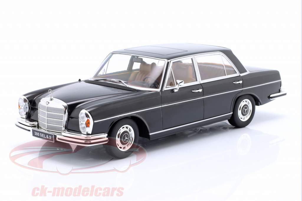 Mercedes-Benz 300 SEL 6.3 (W109) Ano de construção 1967-1972 preto 1:18 KK-Scale