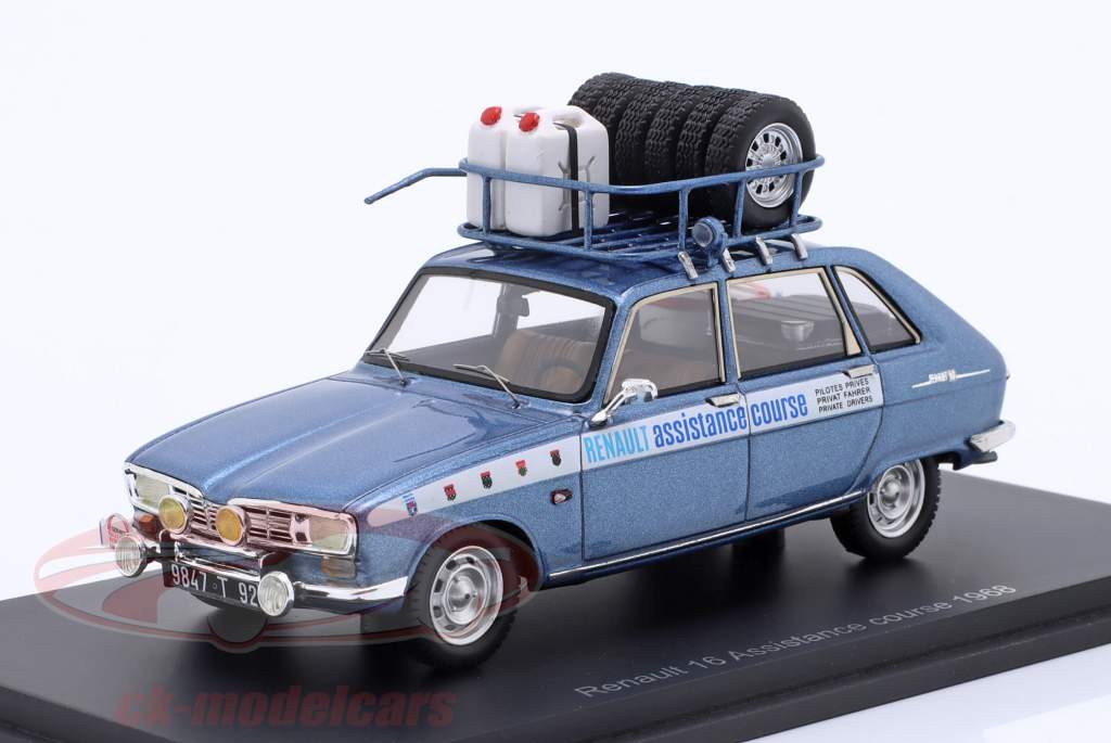 Spark 1/43 Renault 17 Goldini 1976 Rally du Maroc 6th #16 J