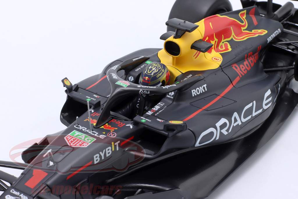 M. Verstappen Red Bull Racing RB19 #1 vincitore Abu Dhabi formula 1 Campione del mondo 2023 1:18 Bburago