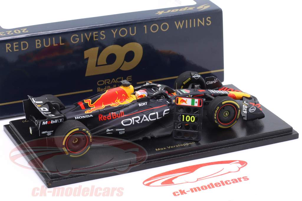 M. Verstappen Red Bull RB19 #1 ganador canadiense GP fórmula 1 Campeón mundial 2023 1:43 Spark