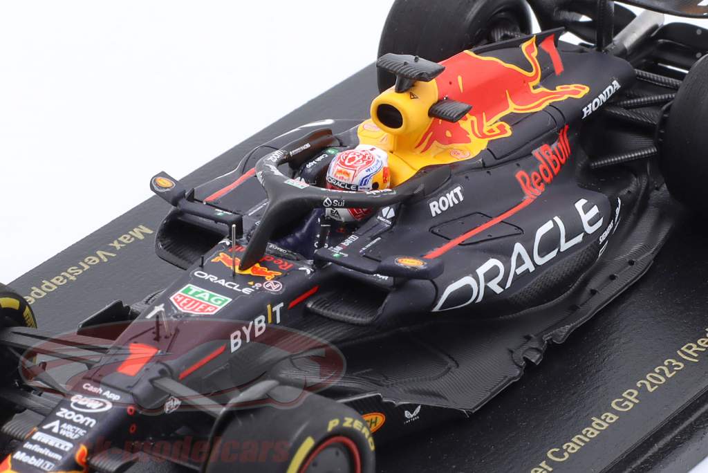 M. Verstappen Red Bull RB19 #1 vinder canadisk GP formel 1 Verdensmester 2023 1:43 Spark