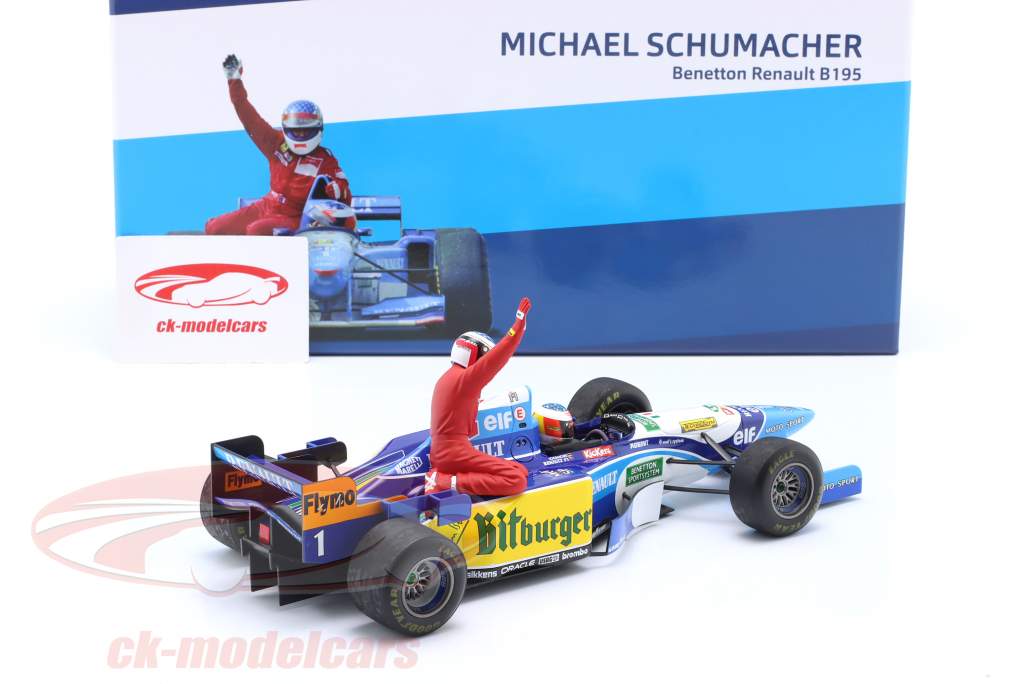 Minichamps 1/18 Benetton Renault B195 GP Canada 1995 Schumacher, Neuf, Prévente