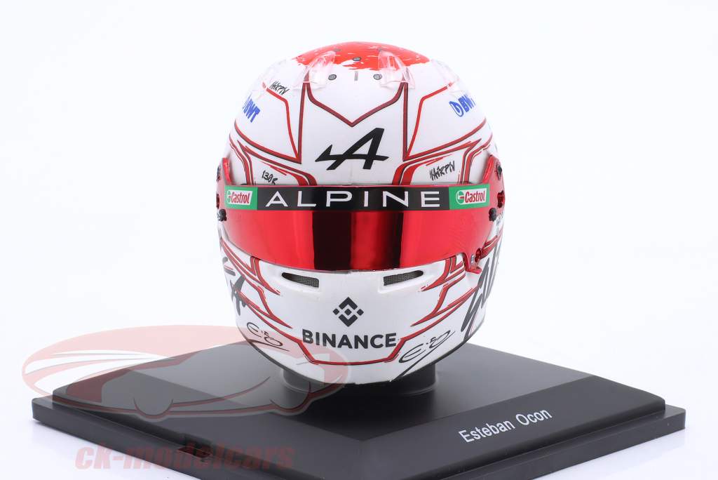 Esteban Ocon #31 BWT Alpine F1 Team japonés GP fórmula 1 2023 casco 1:5 Spark