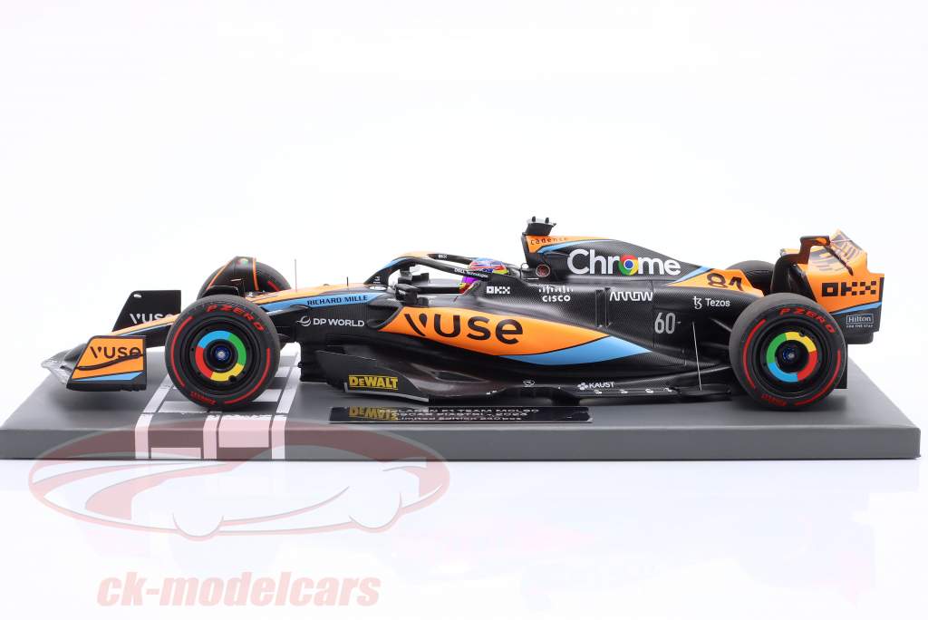 Oscar Piastri McLaren MCL60 #81 Fórmula 1 2023 1:18 Minichamps