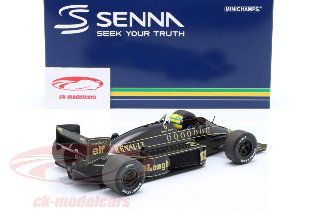 Ayrton Senna Lotus 98T Dirty Version #12 formula 1 1986 1:18 Minichamps