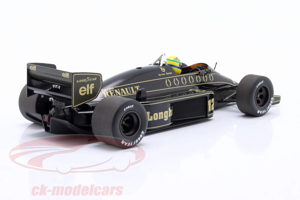 Ayrton Senna Lotus 98T Dirty Version #12 formule 1 1986 1:18 Minichamps