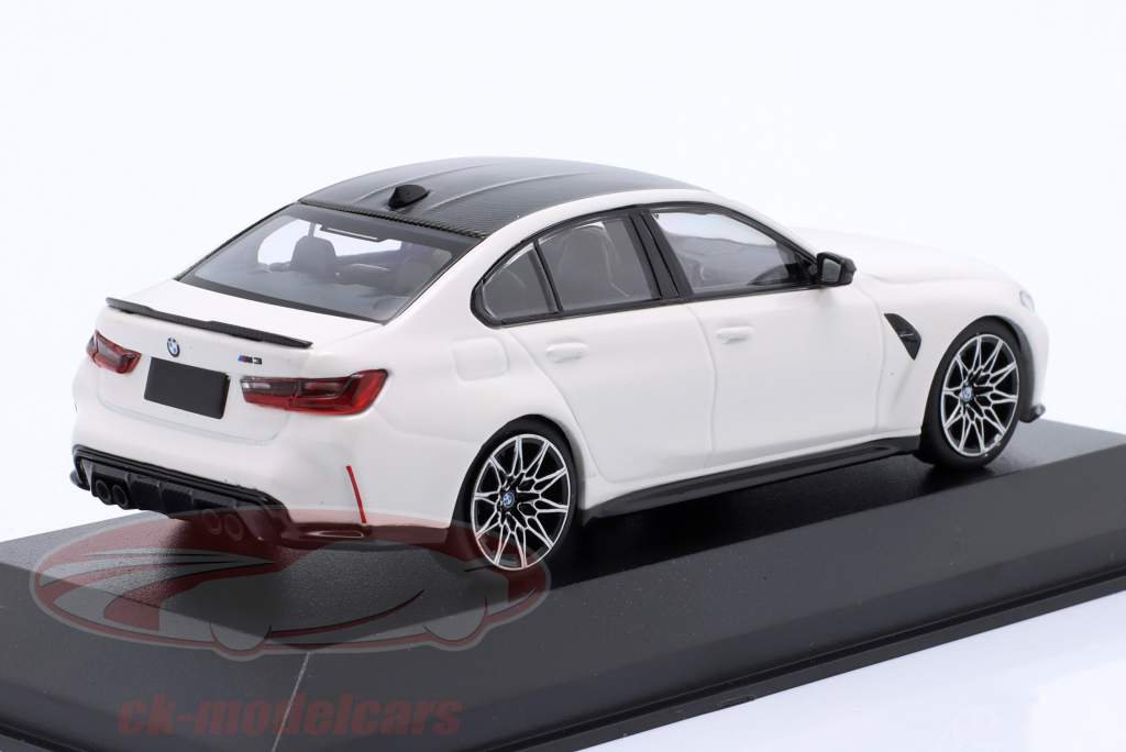 BMW M3 Competition (G80) 建設年 2020 アルペンホワイト 1:43 Minichamps