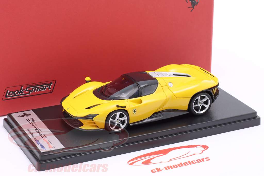 Ferrari Daytona SP3 Closed Top 建设年份 2022 Modena 黄色的 1:43 LookSmart