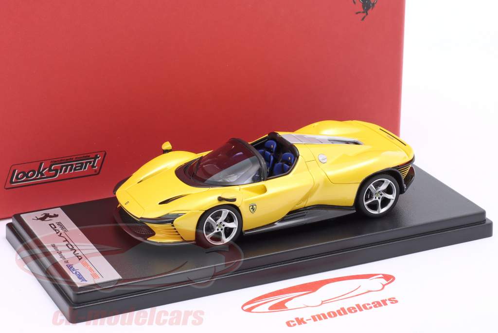 Ferrari Daytona SP3 Open Top Anno di costruzione 2021 tristrato giallo 1:43 LookSmart