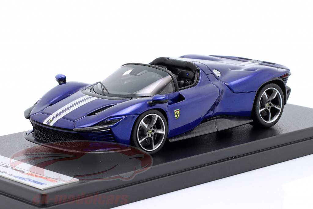 Ferrari Daytona SP3 Open Top Год постройки 2021 синий металлический 1:43 LookSmart