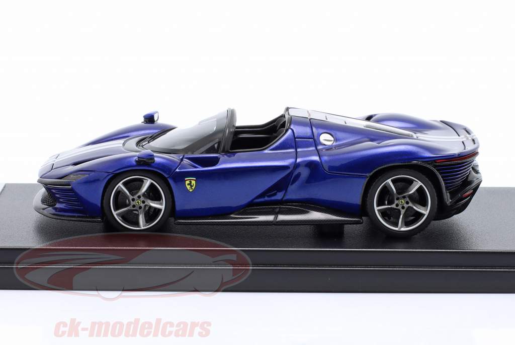 Ferrari Daytona SP3 Open Top 建設年 2021 青 メタリックな 1:43 LookSmart