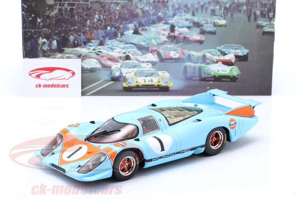 WERK83 1:18 Porsche 917 LH Gulf #1 プレス バージョン 1969 
