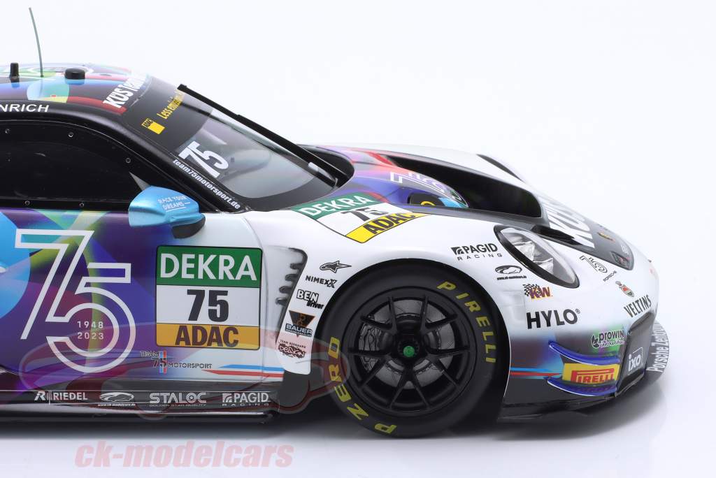 Voiture Carrera Porsche 911 GT3 R Team Bernhard N°75 DTM 2023 - Échelle 1:32 Avec Feux