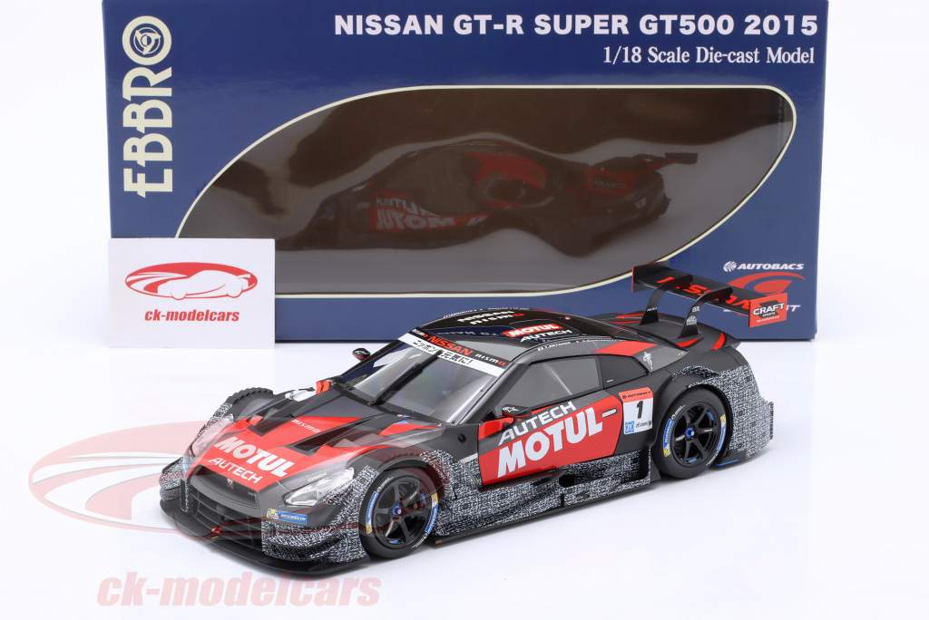 エブロ SUPER GT 2018 Nissan GT-R 1/18