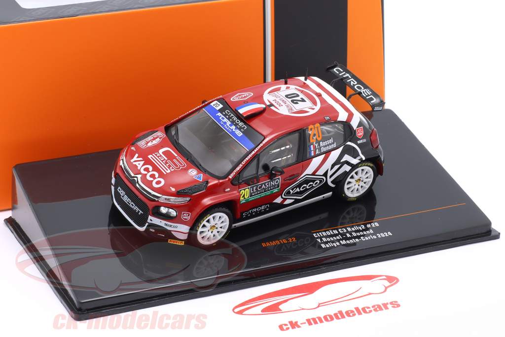 Décalcomanies 1/43 Citroën C3 Rallye 2 Verstappen – Rallye Mont-Blanc 2025