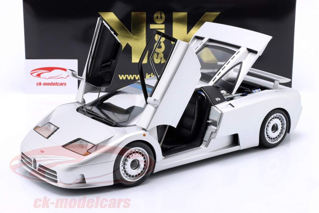 Bugatti EB 110 1991 Argent – KK Scale Models 1/12, Prévente