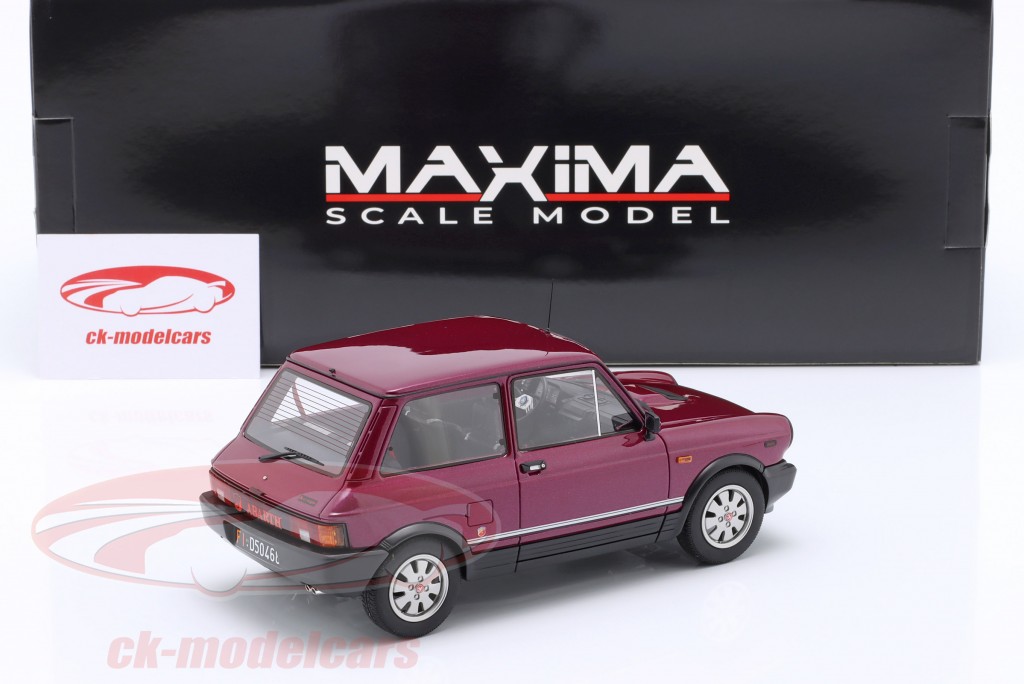 MAXIMA Scale Model 1:18 Autobianchi A112 Abarth VII-Series 1984 ardenza ...