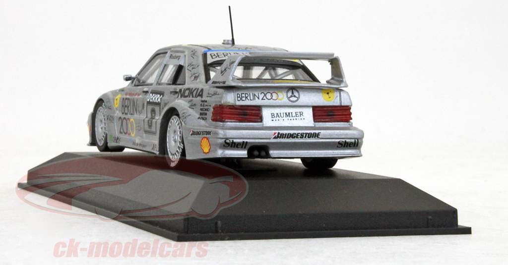 TSM 1/43 ベンツ190E EVO2 AMG ベルリン2000 #6（Minichamps 1:43 K  