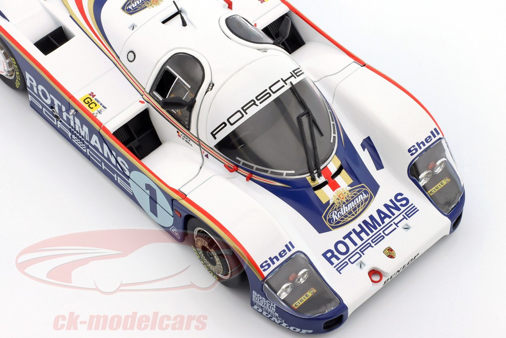 Porsche 956 LH 24H Le Mans 1982 - WERK 83 1/18 - Métal - Neuf W18043001C