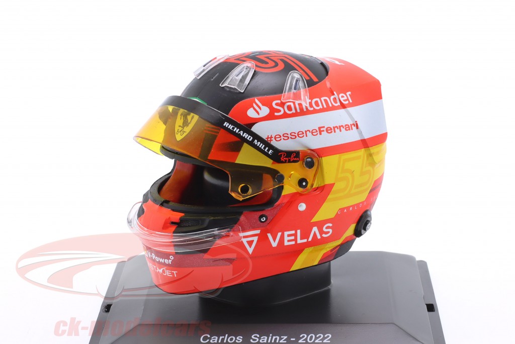Scuderia Ferrari Casco Sainz Ferrari Carlos Sainz Marca F1 Cascos