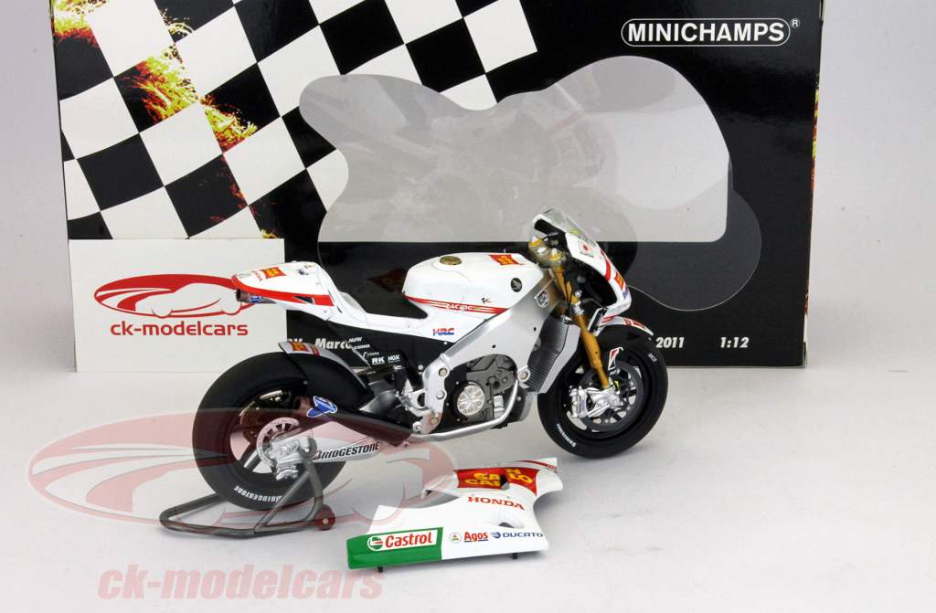 ミニチャンプス 1/12 HONDA RC212V 2011 シモンチェリ