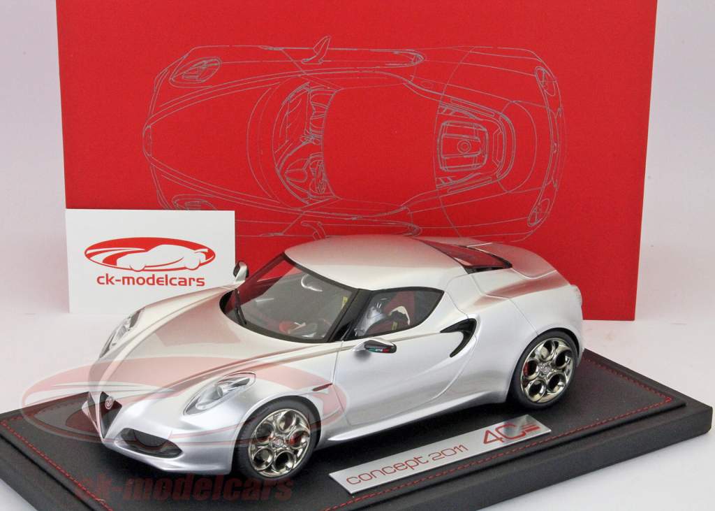 アルファロメオ4C BBR 1／43