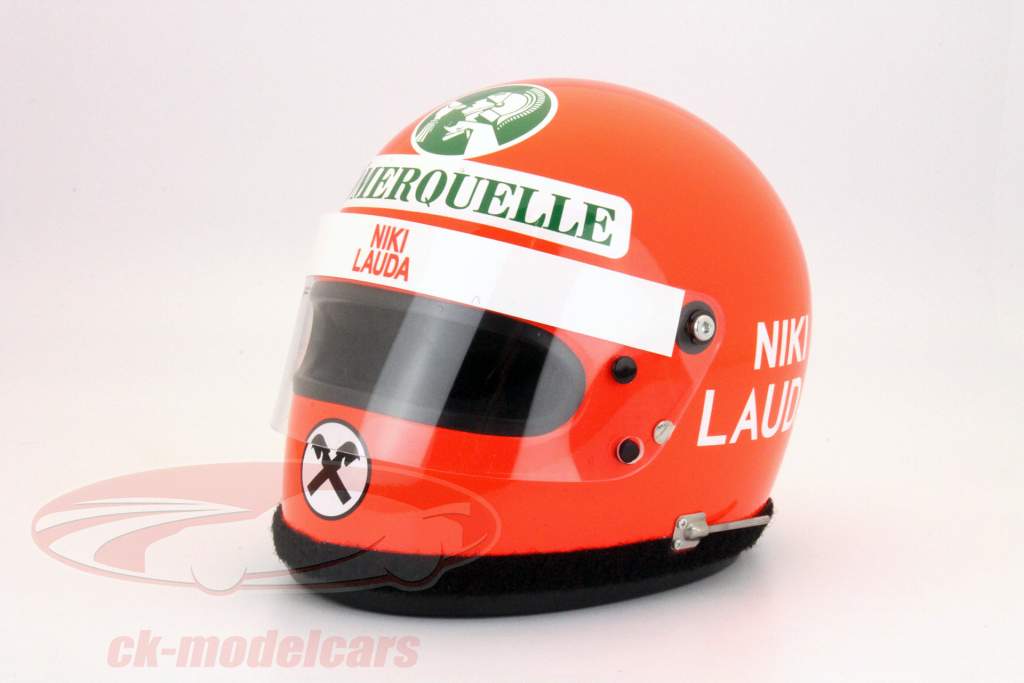 3 Casques FORMULE 1 Ligier Gitanes Et Niki Lauda Ferrari En Métal - Hauteur 2 Cm, Bon état, Anciens