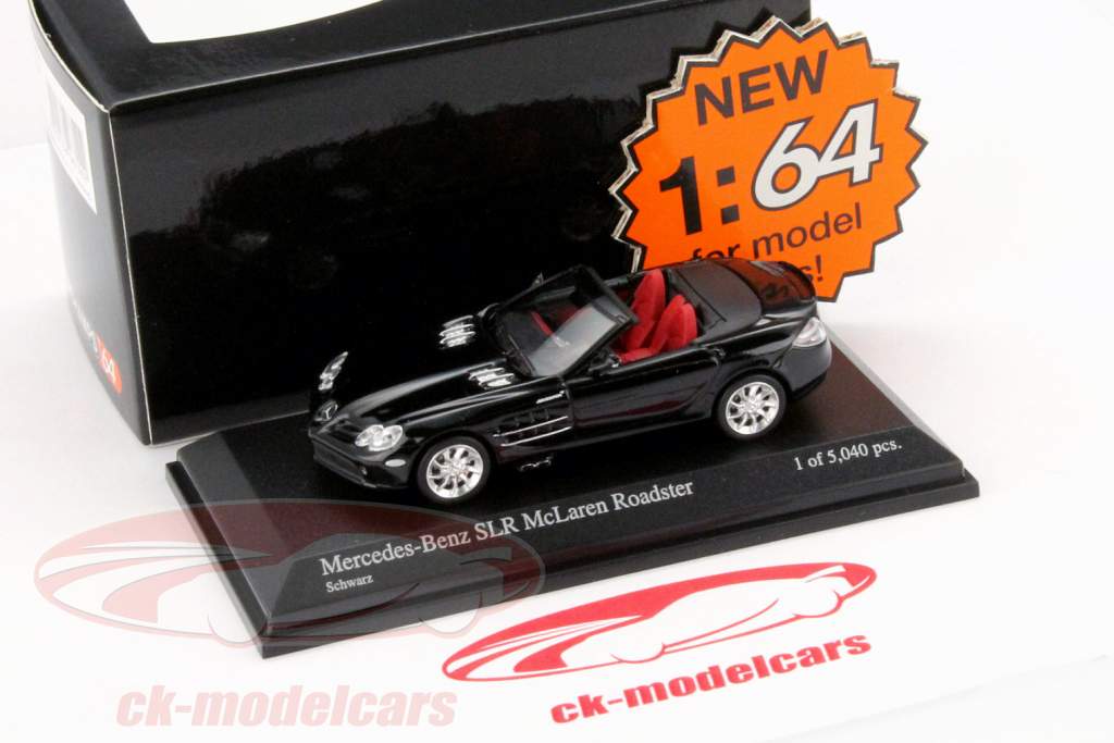 Minichamps 1:64 Mercedes-Benz SLR McLaren ロードスター 年 2007 黒 