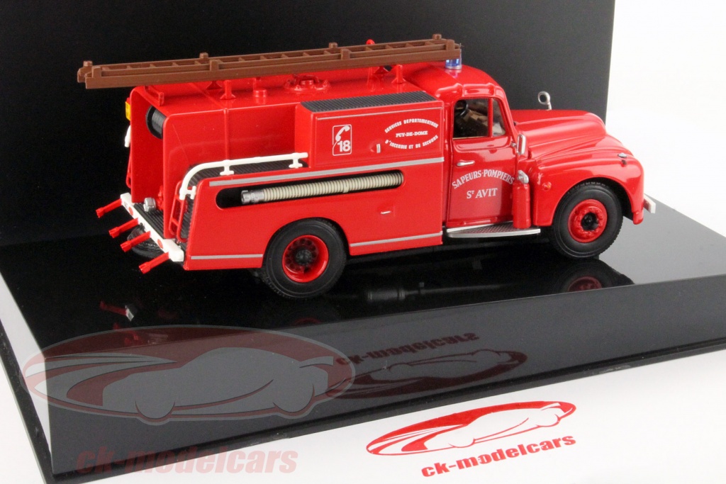 Citroën - T46 Heuliez Pompiers - Parade - 1/43 - Voiture miniature