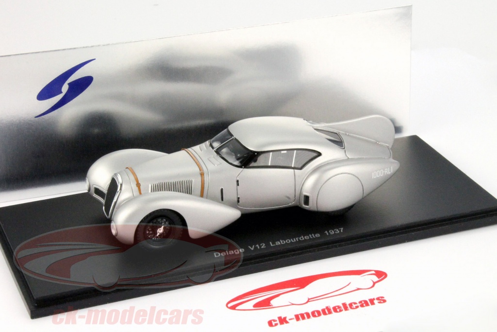 Starter Kit Monté 1/43 – Delage D6 Le Mans 1937 N°19 – Très Bon état