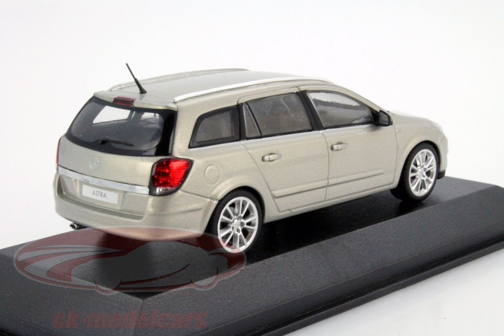 MINICHAMPS - OPEL Astra H 5-türig - beige -- 1:43 -- NEU in OVP -- Modellauto eB