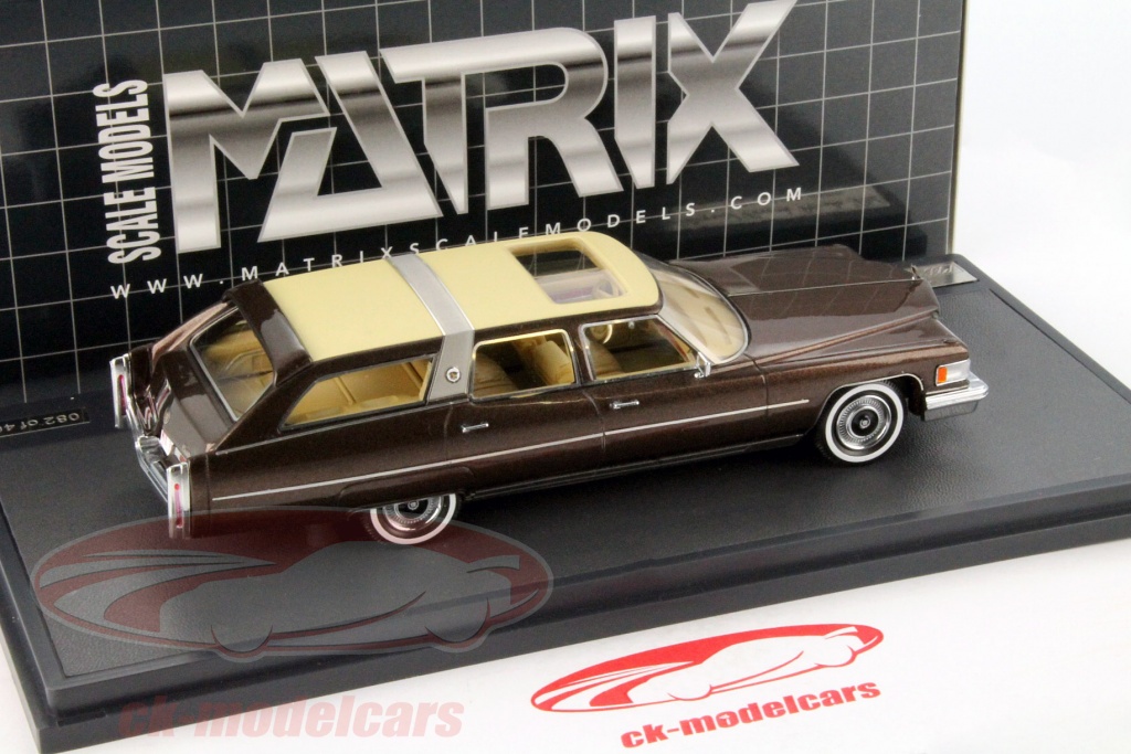Matrix 1:43 Cadillac Fleetwood Series 75 Año De Construcción 1970 Negro Mx20301 212