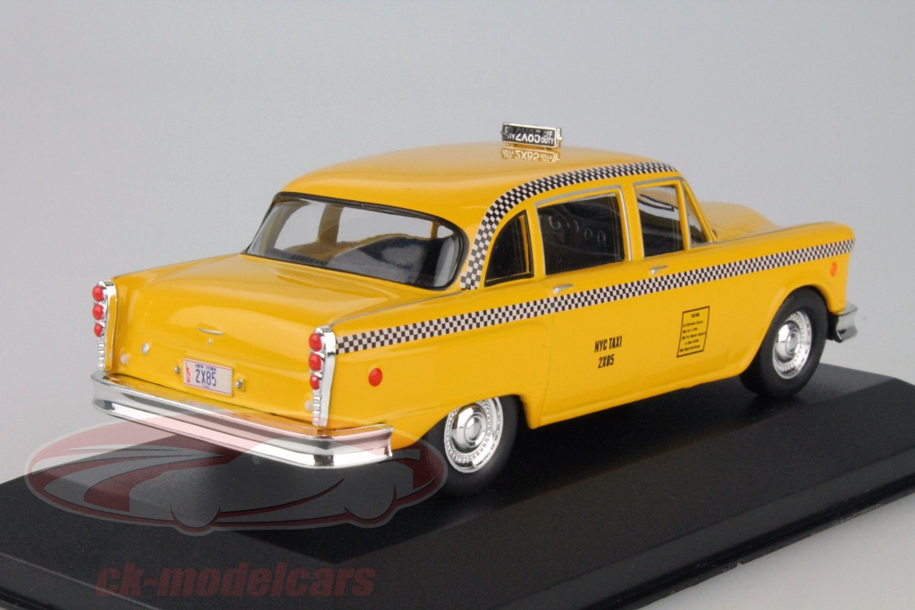Modellino SEAT 800 FIAT 1:43 – Madrid TAXI CAB 1963 – Altaya