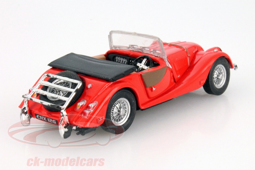 Cararama 1:43 Morgan Plus Eight Cabriolet red 251PND model car 251PND